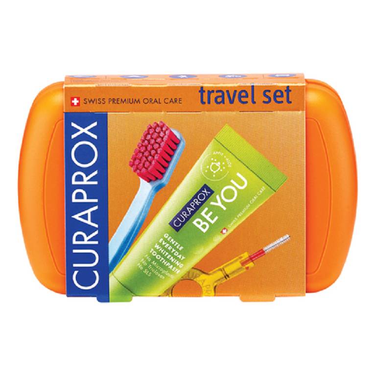 CURAPROX TRAVEL SET ORANGE