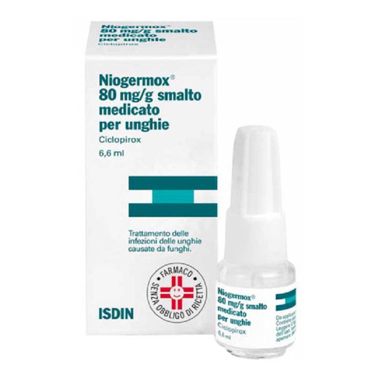 NIOGERMOX*SMALTO UNGHIE 6,6ML