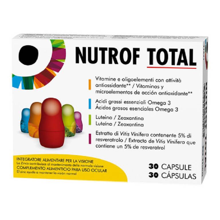 NUTROF TOTAL 30CPS